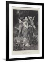 The Song of Spring, in the Paris Exhibition-William-Adolphe Bouguereau-Framed Giclee Print