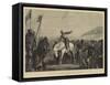 The Song of Taillefer at the Battle of Hastings-null-Framed Stretched Canvas