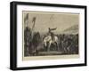 The Song of Taillefer at the Battle of Hastings-null-Framed Giclee Print