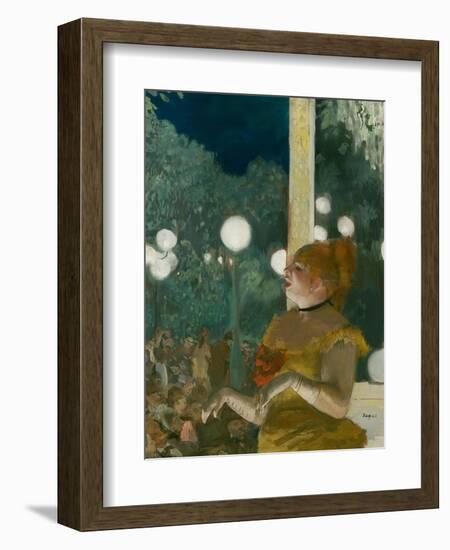 The Song of the Dog, Gouache and Pastel on Monotype-Edgar Degas-Framed Giclee Print