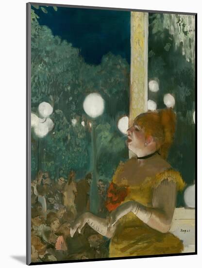 The Song of the Dog, Gouache and Pastel on Monotype-Edgar Degas-Mounted Giclee Print