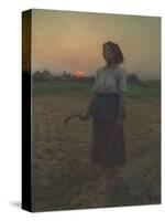 The Song of the Lark, 1884-Jules Breton-Stretched Canvas