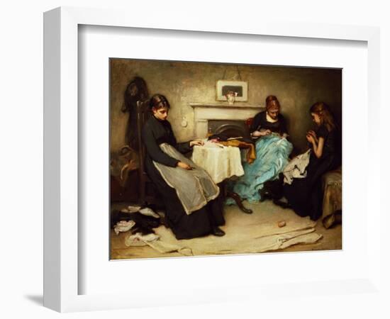 The Song of the Shirt-Frank Holl-Framed Giclee Print