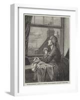 The Song of the Shirt-Anna E. Blunden-Framed Giclee Print