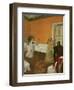 The Song Rehearsal-Edgar Degas-Framed Giclee Print