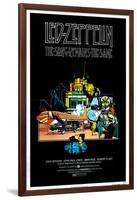 The Song Remains the Same, Jimmy Page, 1976-null-Framed Art Print