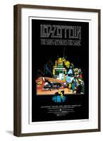 The Song Remains the Same, Jimmy Page, 1976-null-Framed Art Print