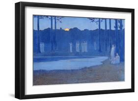 The Songs of the Night, 1896-Alphonse Osbert-Framed Premium Giclee Print