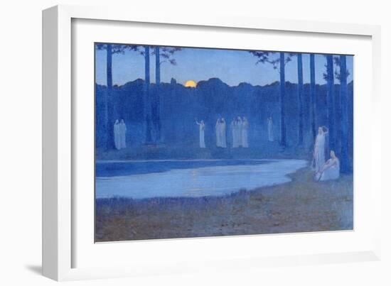 The Songs of the Night, 1896-Alphonse Osbert-Framed Giclee Print