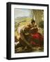 The Sonnet, 1839-William Mulready-Framed Giclee Print