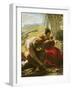 The Sonnet, 1839-William Mulready-Framed Giclee Print