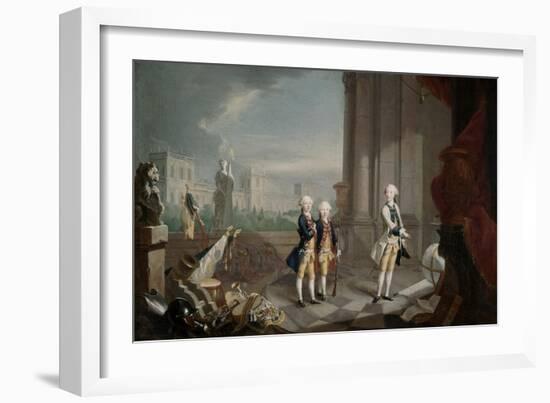 The Sons of Frederick II of Hesse-Kassel Landgrave, (1770-1829)-Johann Heinrich Wilhelm Tischbein-Framed Giclee Print