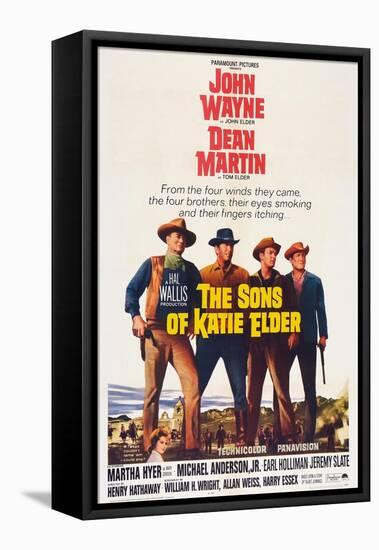 The Sons of Katie Elder, 1965-null-Framed Stretched Canvas