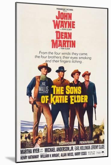 The Sons of Katie Elder, 1965-null-Mounted Art Print