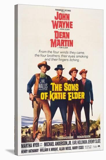 The Sons of Katie Elder, 1965-null-Stretched Canvas