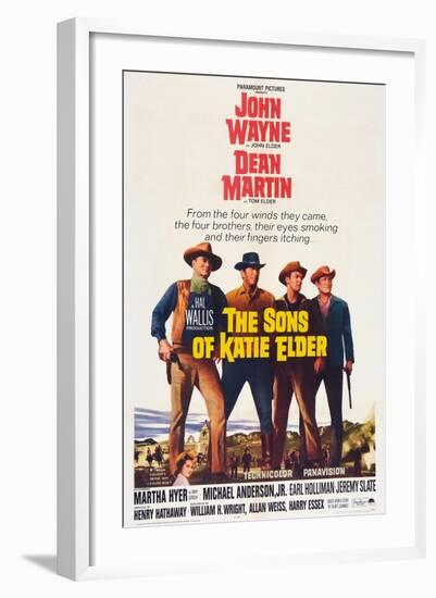 The Sons of Katie Elder, 1965-null-Framed Art Print