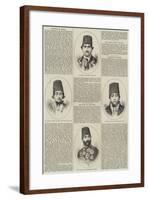 The Sons of the Shah-null-Framed Giclee Print