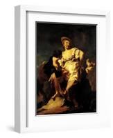 The Soothsayer, 1740-Giovanni Battista Piazzetta-Framed Giclee Print