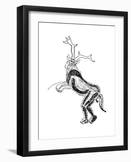 The Sorcerer, Medicine Man, or Shaman-null-Framed Premium Giclee Print