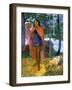 The Sorcerer of Hiva Oa-Paul Gauguin-Framed Giclee Print