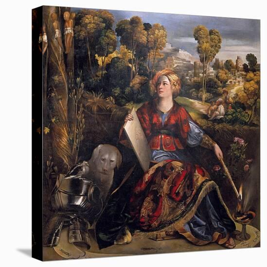 The Sorceress Melissa-Dosso Dossi-Stretched Canvas