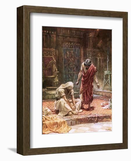 The Sorrow of King David-William Brassey Hole-Framed Giclee Print