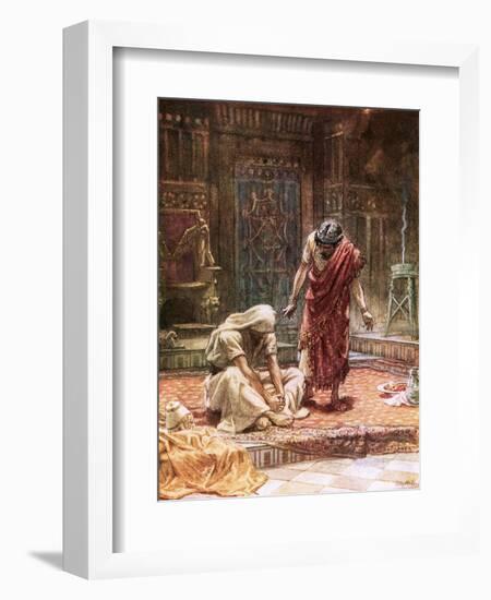 The Sorrow of King David-William Brassey Hole-Framed Giclee Print