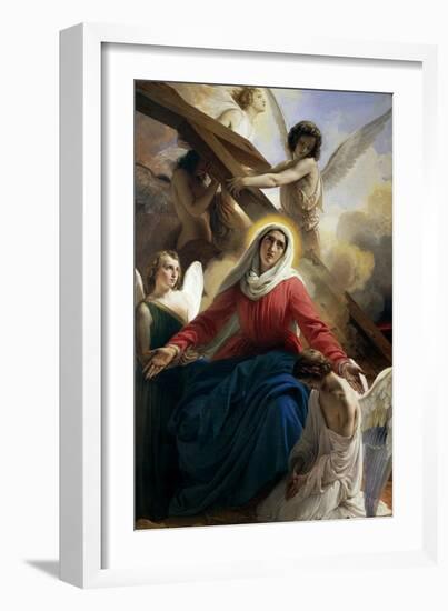 The Sorrowful, 1842-Francesco Hayez-Framed Giclee Print