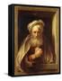 The Sorrowful Heraclitus-Charles Antoine Coypel-Framed Stretched Canvas