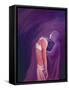 The Sorrowful Virgin Mary Holds Her Son Jesus after His Death, 1994-Elizabeth Wang-Framed Stretched Canvas