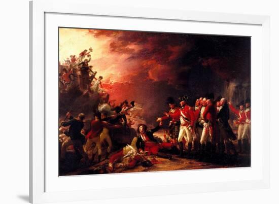 The Sortie from Gibraltar, 1788-John Trumbull-Framed Giclee Print