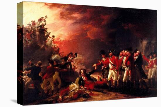 The Sortie from Gibraltar, 1788-John Trumbull-Stretched Canvas