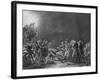 The Sortie Made by the Garrison of Gibraltar, 27 November 1781-J Rogers-Framed Giclee Print