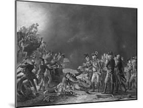 The Sortie Made by the Garrison of Gibraltar, 27 November 1781-J Rogers-Mounted Giclee Print
