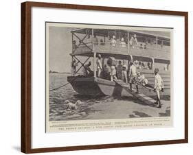 The Soudan Advance, a Sick Convoy from Berber Embarking at Shalal-Henry Marriott Paget-Framed Giclee Print