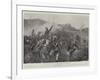 The Soudan Advance, Hey! Ho! Saladin! a Marching Song of the Soudanese-Henry Charles Seppings Wright-Framed Giclee Print