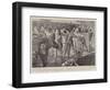 The Soudan Advance, the Grenadiers on their Way to the Front, a Last Drink in Cairo-null-Framed Giclee Print