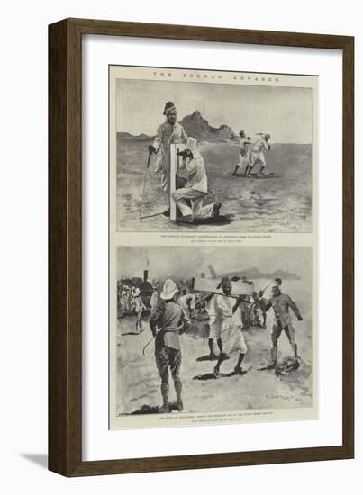 The Soudan Advance-Henry Charles Seppings Wright-Framed Giclee Print