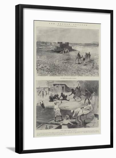 The Soudan Advance-Henry Charles Seppings Wright-Framed Giclee Print