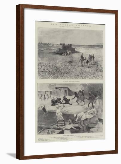 The Soudan Advance-Henry Charles Seppings Wright-Framed Giclee Print