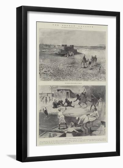 The Soudan Advance-Henry Charles Seppings Wright-Framed Giclee Print