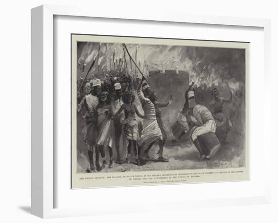 The Soudan Advance-Henry Charles Seppings Wright-Framed Giclee Print