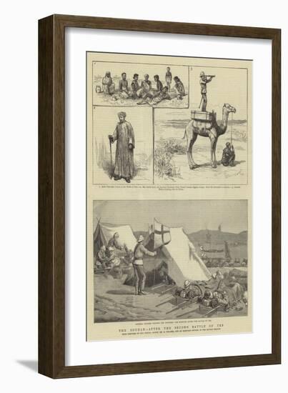 The Soudan, after the Second Battle of Teb-Frederic Villiers-Framed Giclee Print