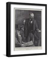 The Soudan Debate in the House of Commons, Mr Davitt Objects-Sydney Prior Hall-Framed Giclee Print
