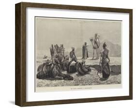 The Soudan Expedition, a Reconnaissance-Richard Caton Woodville II-Framed Giclee Print