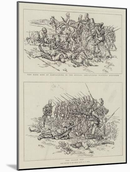 The Soudan Rebellion-William T. Maud-Mounted Giclee Print
