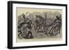 The Soudan, the 19th Hussars Charging the Enemy at the Second Battle of Teb, 29 February-Frederic Villiers-Framed Giclee Print