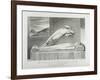 The Soul Hovering over the Body Reluctantly Parting with Life, Pl.7-William Blake-Framed Giclee Print