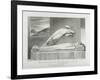 The Soul Hovering over the Body Reluctantly Parting with Life, Pl.7-William Blake-Framed Giclee Print