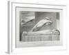 The Soul Hovering over the Body Reluctantly Parting with Life, Pl.7-William Blake-Framed Giclee Print